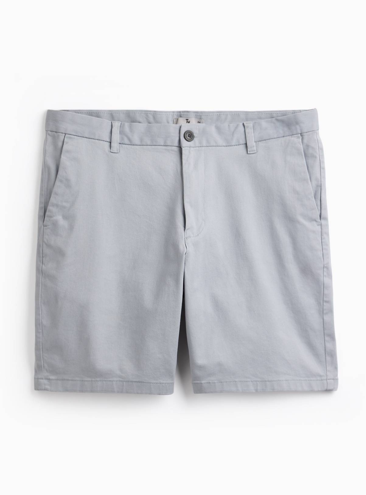 Light Blue Chino Shorts 34 - Image 3